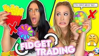 FIDGET TRADING WITH PURPLESTARS02😱😤☕literally so intense [upl. by Guglielma]