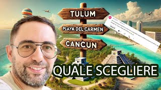 Miglior destinazione in Riviera Maya tra Playa del Carmen Cancun e Tulumimmobili affitti vacanze [upl. by Jann]