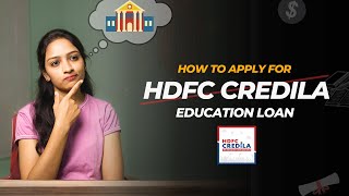 How to apply for HDFC Credila Education Loan  తెలుగు  MSPGDM in Canada 🇨🇦 [upl. by Clarhe325]