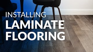 Installing Laminate Flooring  A HowTo Guide [upl. by Laoj]