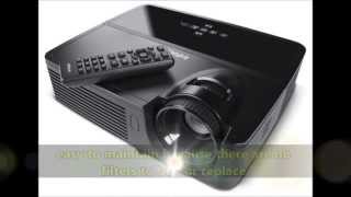 InFocus IN112 Portable DLP Projector  Home Theater Projector Reviews [upl. by Enitsirt]