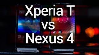 Nexus 4 vs Sony Xperia T [upl. by Barabas]