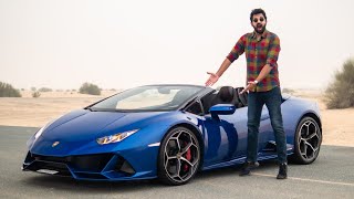 Lamborghini Huracan EVO Spyder  Ballistic Engine Thunderous Exhaust  Faisal Khan [upl. by Blakelee]