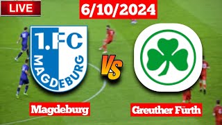 Magdeburg vs Greuther Fürth  Live Score Match HD Today 🛑 [upl. by Yacov]