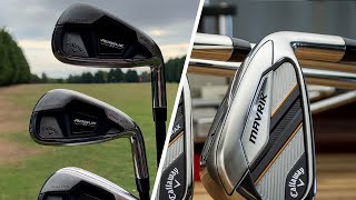 Callaway Rogue St Irons VS Callaway Mavrik [upl. by Nauqed731]