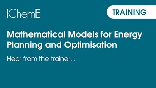 Mathematical Models for Energy PLanning and Optimisation – Hear from the trainer [upl. by Xila]