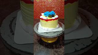 Butterscotch cake degine 😄 shorts trending cake viralvideo youtube shortsfeed youtubeshorts [upl. by Vaughn]