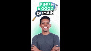 ✨How To Find A Good Domain Name For Your Website 🌐 [upl. by Litt]