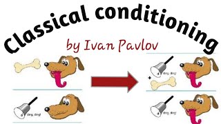 Classical conditioning by Pavlov in Psychology [upl. by Drice]