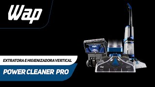 Extratora e Higienizadora POWER CLEANER PRO  WAP [upl. by Sisenej]