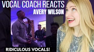 Vocal Coach Reacts AVERY WILSON ‘Can We Talk’ Incredible Vocal Agility [upl. by Allissa]