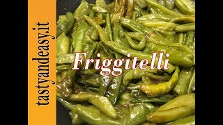 Friggitelli in Padella  Ricetta Napoletana Tasty and Easy [upl. by Laddy]