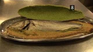 How To Cook Sea Bass In A Salt Crust [upl. by Ynnej]