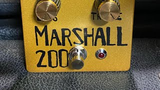 Menatone “PIG” clone Marshall 200 amp emulator [upl. by Adnoryt]