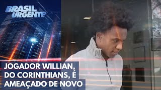 Jogador Willian é ameaçado por torcedores [upl. by Nywnorb441]