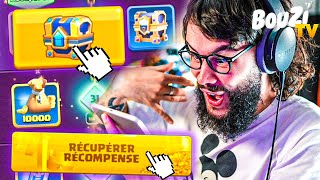 ENORME OPENING DE MES RECOMPENSES DE SAISON SUR CLASH ROYALE [upl. by Burd]