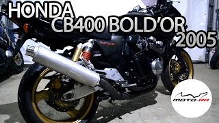 HONDA CB400 Boldor 2005 Детальное видео MOTORR [upl. by Dympha]