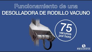 Cómo funciona una Desolladora de Vacuno V70 [upl. by Cyler102]