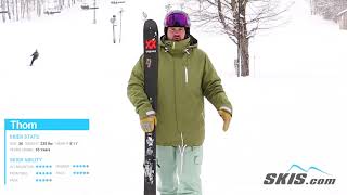 Thoms ReviewVolkl Blaze 94 Skis 2022Skiscom [upl. by Yanehs186]