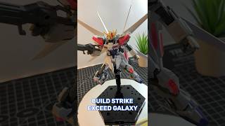 Bandai Entry Grade Build Strike Exceed Galaxy Backpack Shorts [upl. by Eirolav]