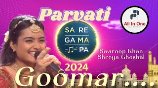 GoomarPadmavatShreya GhoshalParvati SA RE GA MA PA 2024 Cover SongBollywood Hindi SongHit [upl. by Mansfield58]