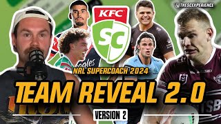 NRL SuperCoach 2024 Team Reveal 20 [upl. by Nyrhtak882]