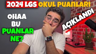 LGS 2024  OHA BU PUANLAR NE ❓LİSE PUANLARI AÇIKLANDI❗ [upl. by Ricketts]