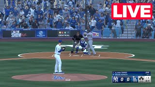 🔴LIVE NOW New York Yankees vs Los Angeles Dodgers  World Series Oct 25 2024 Gm 1 MLB 24 EN VIVO [upl. by Htennaj]