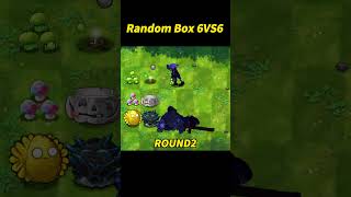 PVZ 1 Fusion Challenge 6 Plant Boxes vs 6 Zombie Boxespvz plantsvszombies pvzchallenge [upl. by Cooke716]