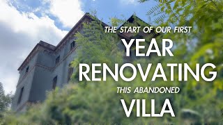 RENOVATION Timelapse Summary 1 The Start Of Our First Year Renovating an Abandoned House in Italy [upl. by Rebah]