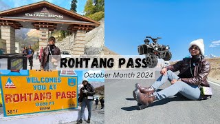 Finally Rohtang Pass Enter করলাম 🏔️  EP  5  Rohtang Pass in October Month 2024 [upl. by Roswald]