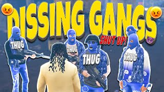 DISRESPECTING Cringe Gangs in HOOD Servers BANNED [upl. by Yddor]