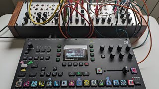 Elektron Octatrack and Serge modular  Feedback session [upl. by Nasia]