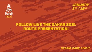 Dakar2021  Follow live the Dakar 2021 route presentation [upl. by Phonsa]