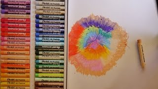 Review Trying Pentel oil pastels Cheap but any good [upl. by Weaks874]