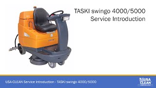 TASKI swingo 40005000 Service Introduction Video [upl. by Lowndes768]