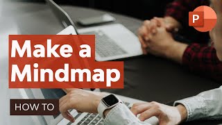 How to Make a Mindmap on PowerPoint in 60 Seconds [upl. by Ueihttam]