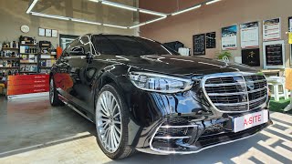 회장님차 벤츠 S500은 어떤 느낌일까 Feat버텍스 700 시인성 [upl. by Bondie381]