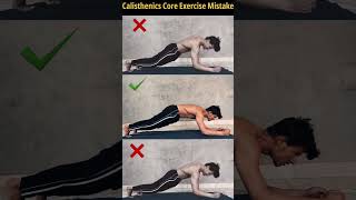 Avoid THIS Common Calisthenics Core Exercise Mistake at All Costs ytshorts trending shortvideo [upl. by Atilrak]