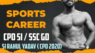 SPORTS CAREER  SSC CPO 2024  SSC GD 2024  SSC CPO 2025  ssc cpo sscgd  BSF SI  CRPF SI [upl. by Attelra243]