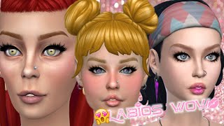 💋💜SeXyS Labios Para Tus Sims💜💋LINKS DE DESCARGA👇👇👇📥💝Los Sims 4 [upl. by Draner]