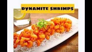 Easy Dynamite Shrimp recipe  PF Changs style  Spiced Prawns [upl. by Nosremaj]