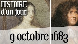 9 octobre 1683  le roi Louis XIV épouse en secret Madame de Maintenon [upl. by Akkinahs]