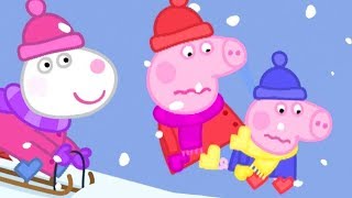 Koude Winter Dag ⛄ Tekenfilm  Peppa Pig Nederlands Compilatie Nieuwe [upl. by Ingold902]