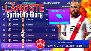 FIFA 21  NUR FREIE SPIELER VERPFLICHTEN BIS ZUM CL SIEG  🆓😱 Nürnberg Sprint To Glory XXL [upl. by Merilyn]