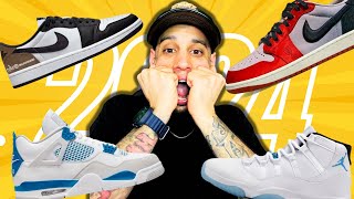 TOP 10 MEJORES LANZAMIENTOS DE SNEAKERS AIR JORDAN 2024 [upl. by Konstanze]