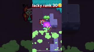 Jacky rank 30😮‍💨 brawlstars r30 [upl. by Aita]