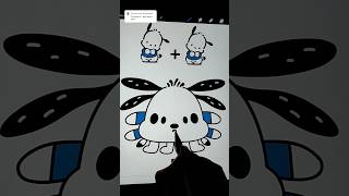 Pochacco  Pochacco 💀💙 pochacco sanrio cute drawing kawaii funny hellokitty cinnamoroll art [upl. by Lula]