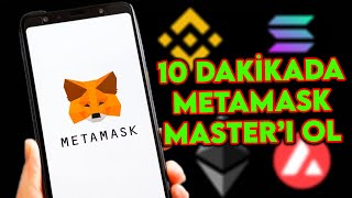 2024 METAMASK CÜZDAN KURULUMU VE BASE  SOLANA AĞI EKLEME BINANCEE TRANSFER VE PARA YATIRMA ÇEKME [upl. by Naimed]