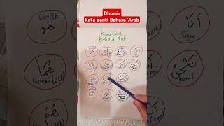 Dhomir kata ganti Bahasa Arab bahasaarab [upl. by Nallek]